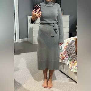 Rails sweater dress - grey - size s